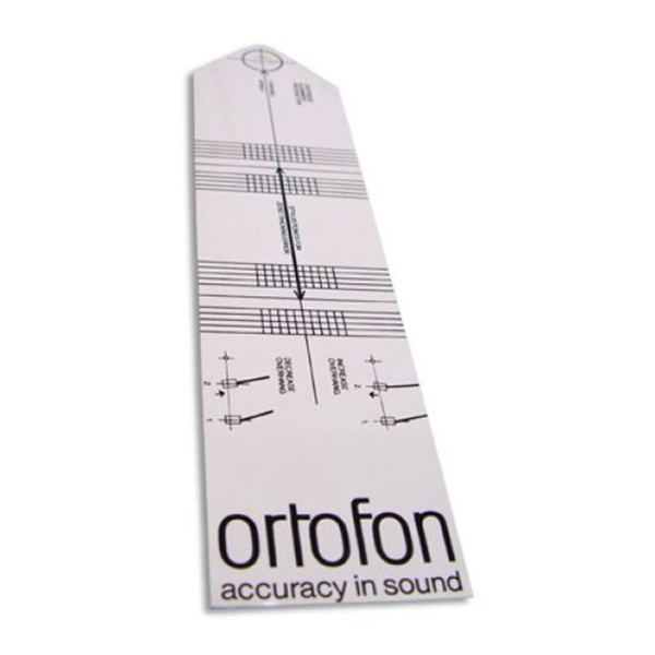 Ortofon cartridge alignment protractor調教尺規